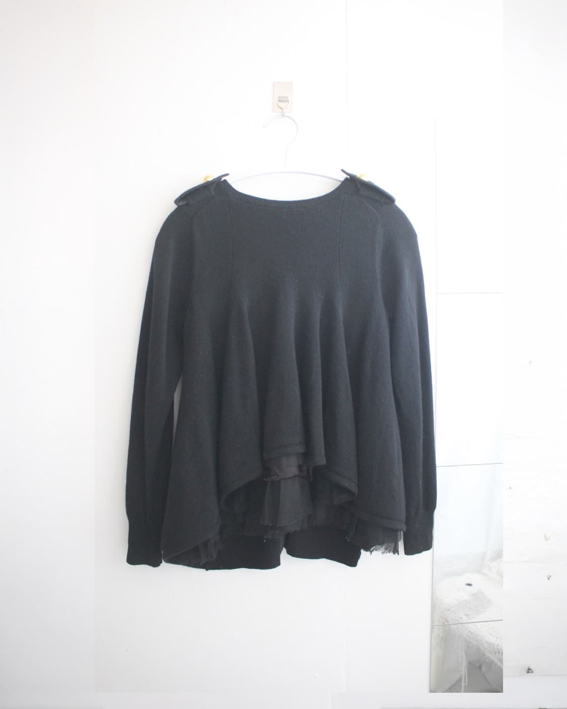 sacai back prill wool cardigan 상품이미지2