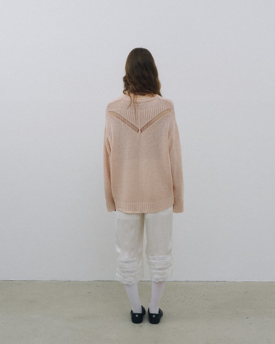 아유서울 SATIN LACE CROPPED PANTS IVORY 상품이미지9