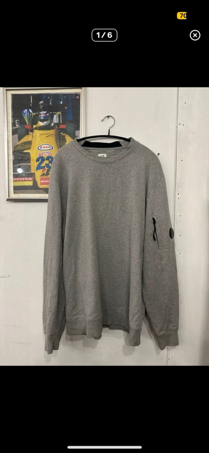 CP 컴퍼니 맨투맨 그레이 XXL 상품이미지1