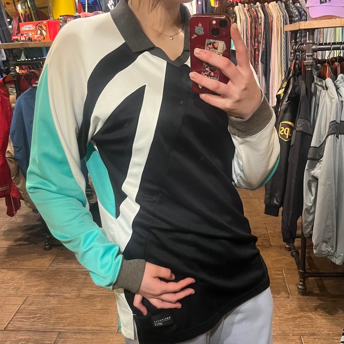 [HI] 아디다스 티셔츠 블랙 민트 상품이미지3