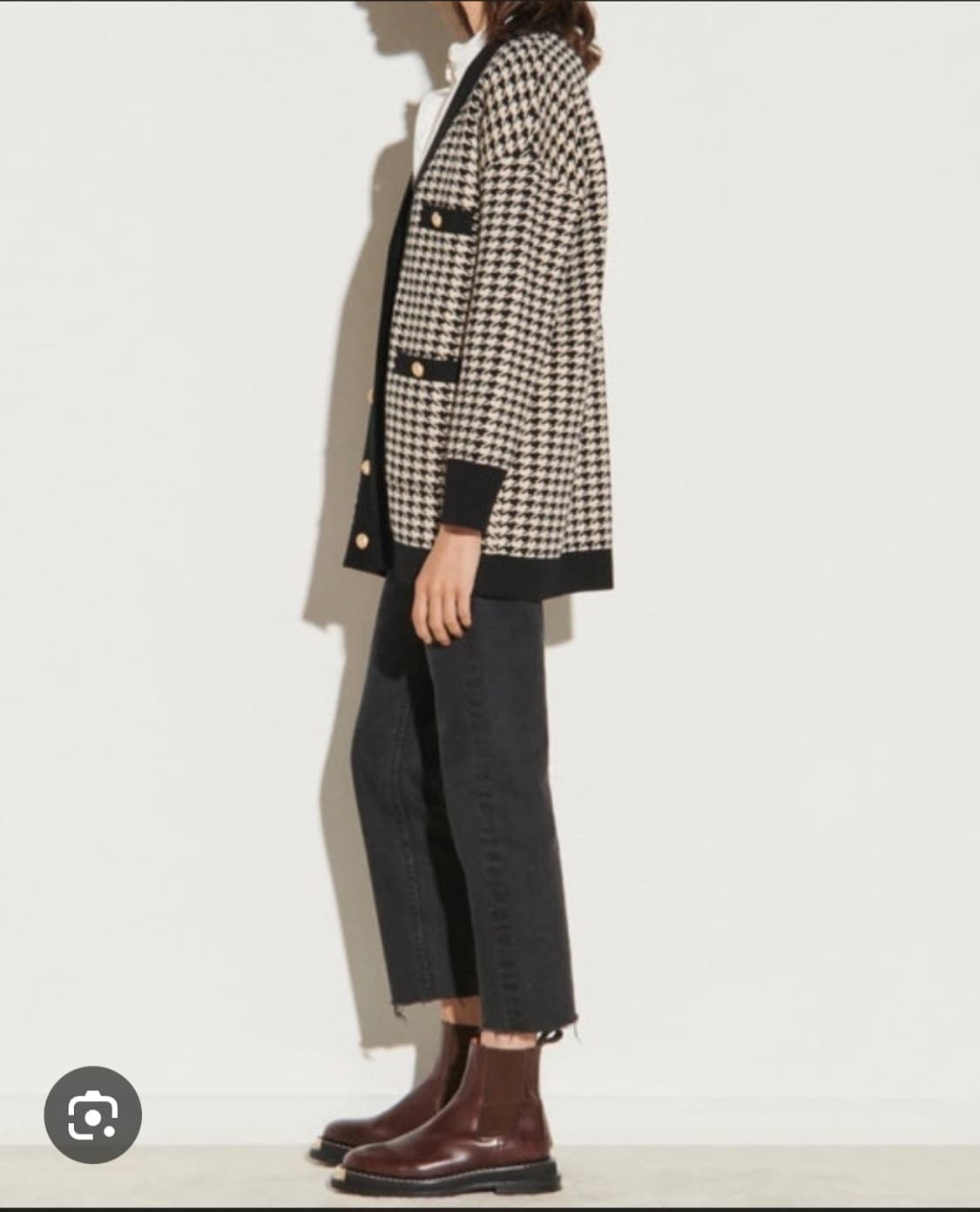 산드로 하운드투스 골드버튼 가디건 1사이즈 상품이미지4