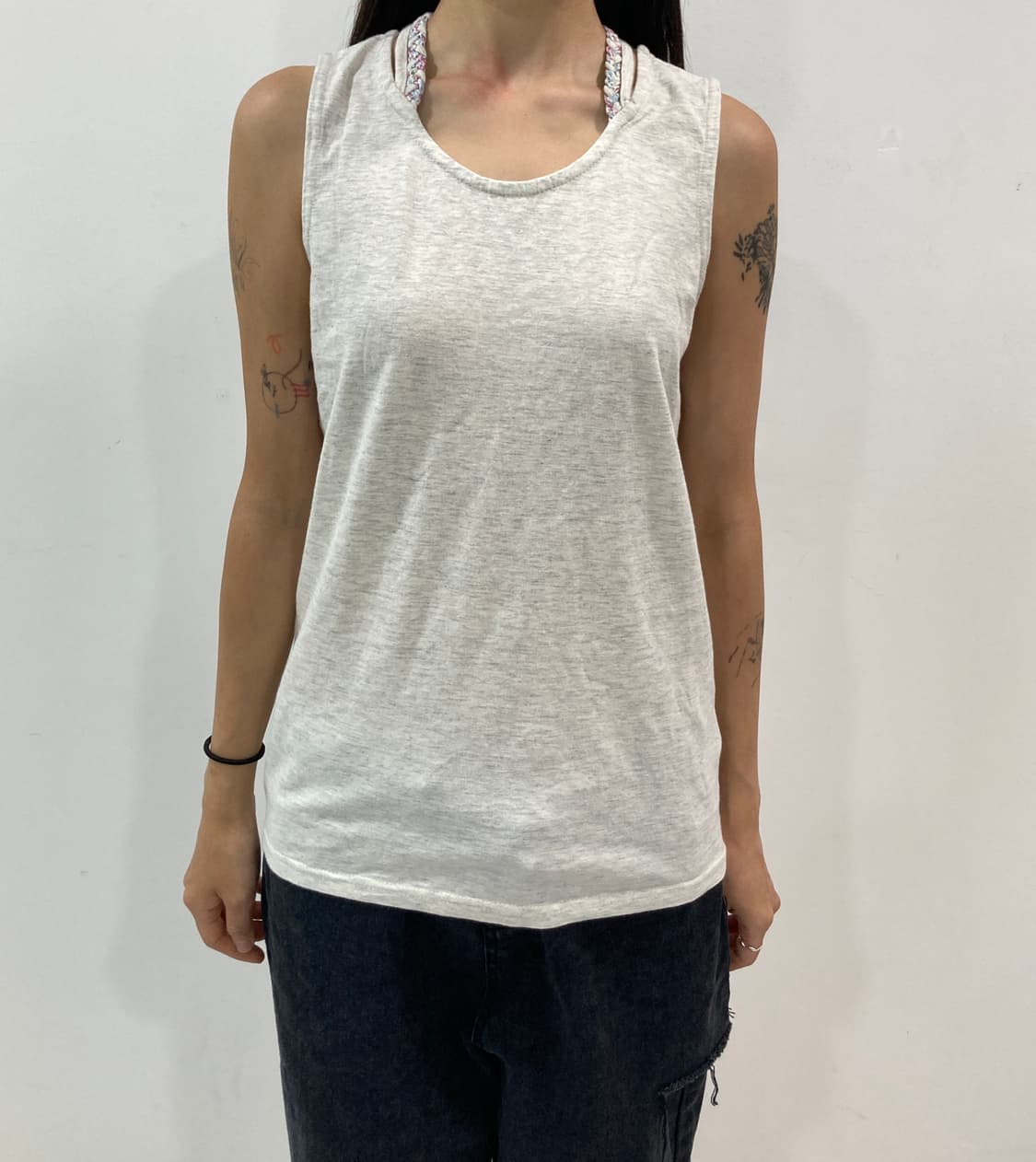Double strap sleeveless  상품이미지1