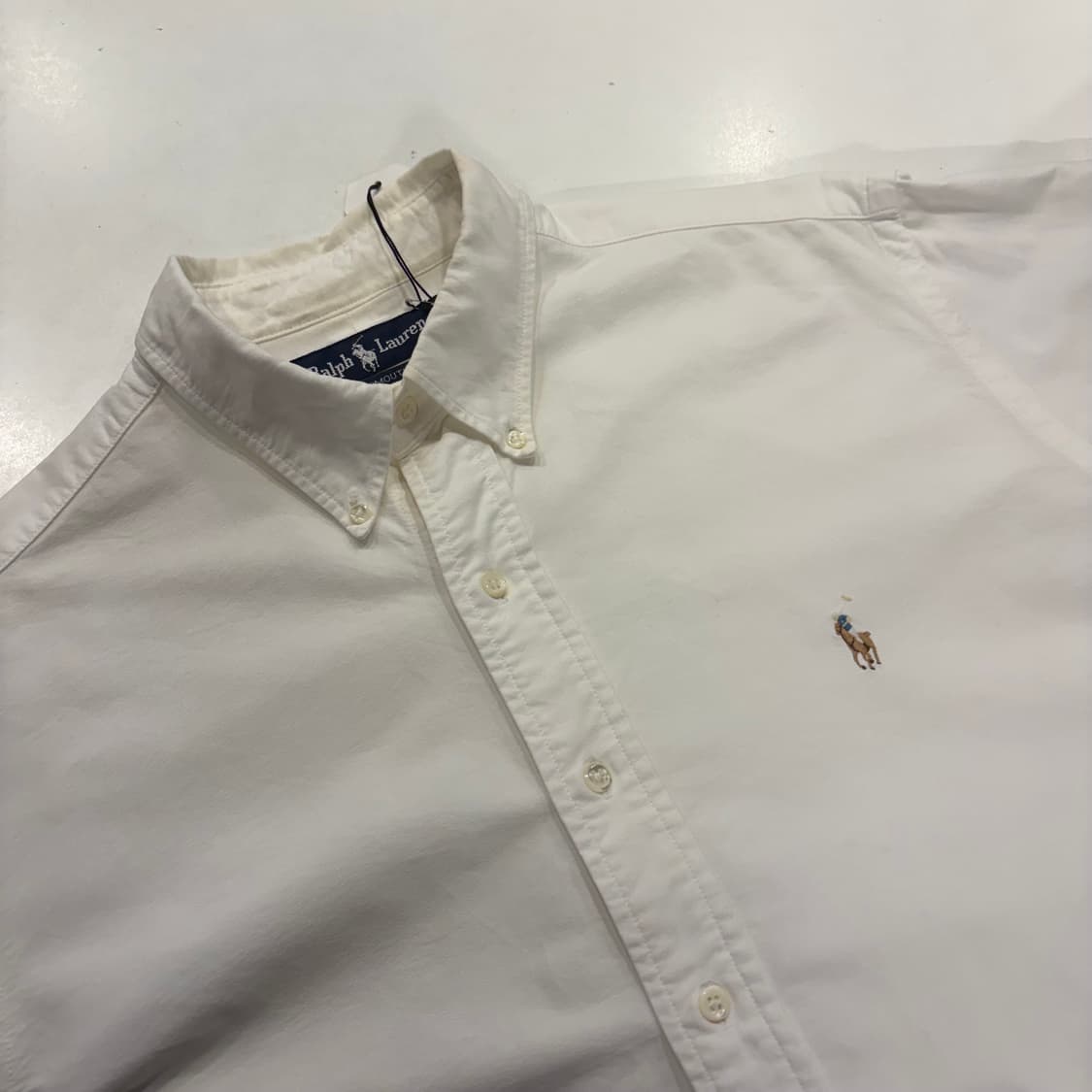[42] 폴로 랄프로렌 옥스포드 셔츠 화이트 B527 상품이미지3