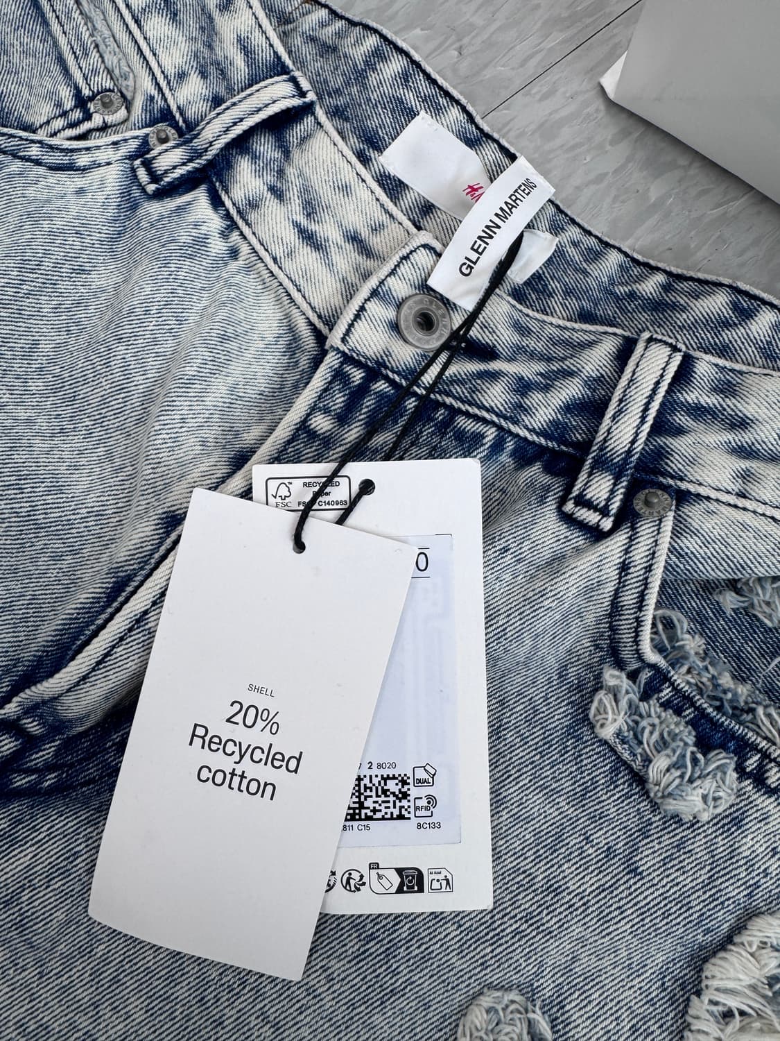 글렌마틴스 H&M 디스트레스드 룩 진 상품이미지3