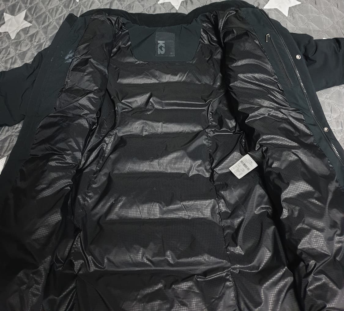 K2 수지 앨리스 슬림핏 구스다운 롱패딩 블랙 (95) 상품이미지3