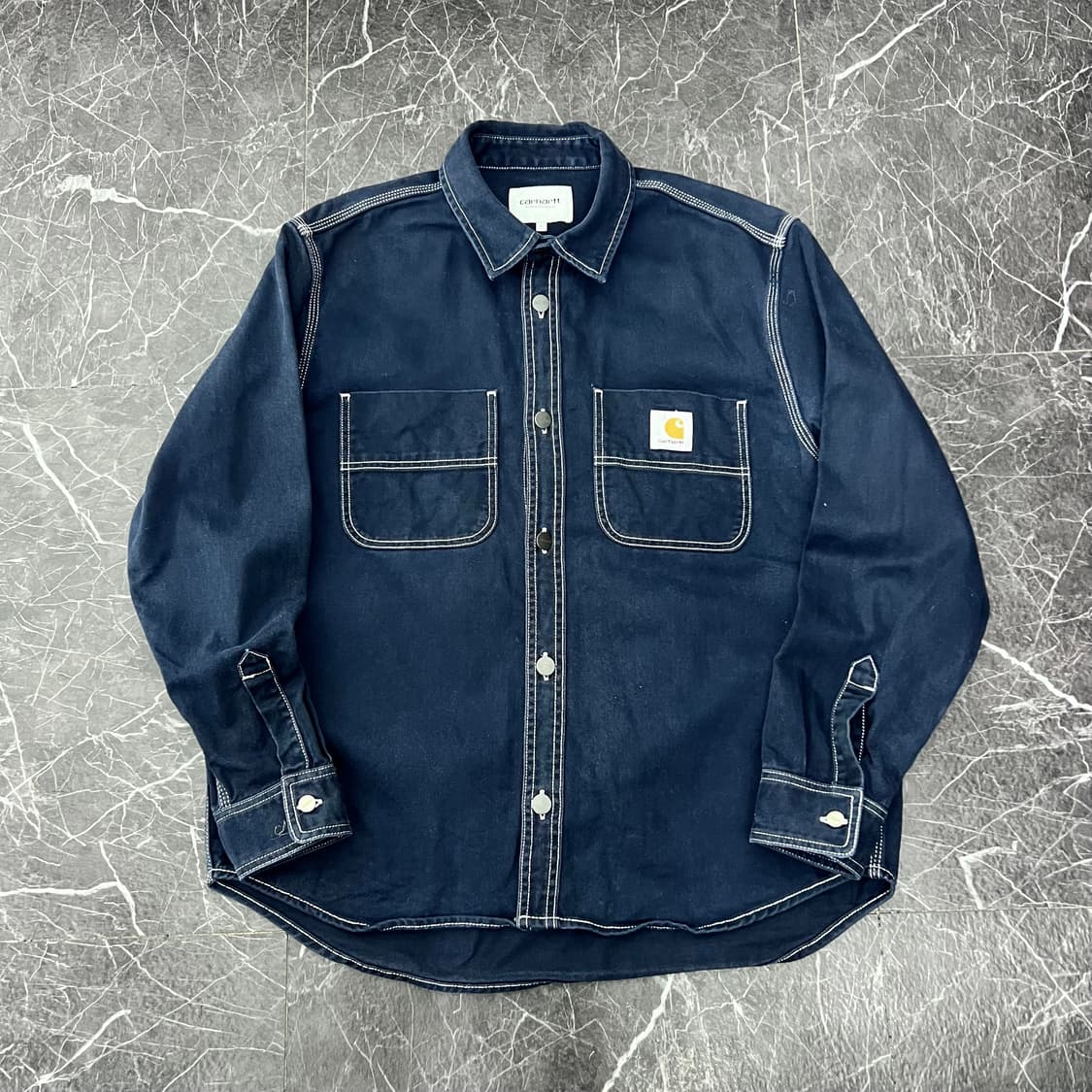 칼하트 WIP 초크 스티치 셔츠 자켓 상품이미지1