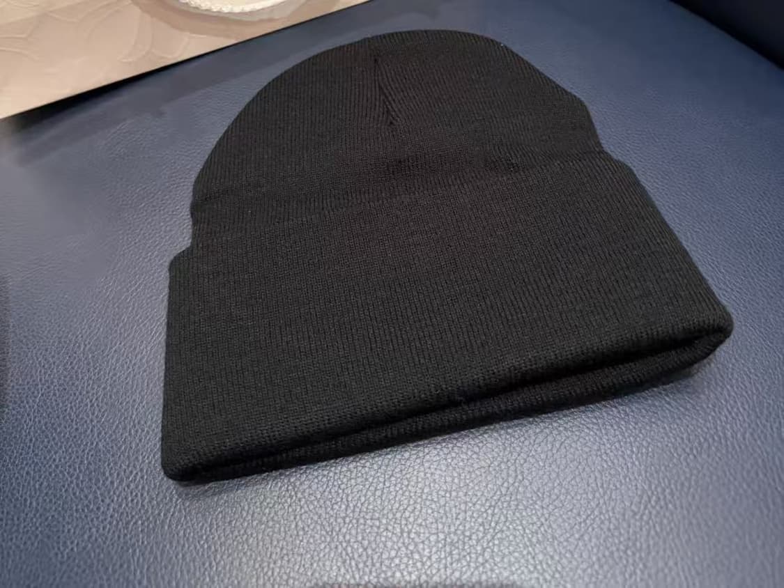 크롬하츠 로고 비니 블랙 남녀공용 상품이미지2