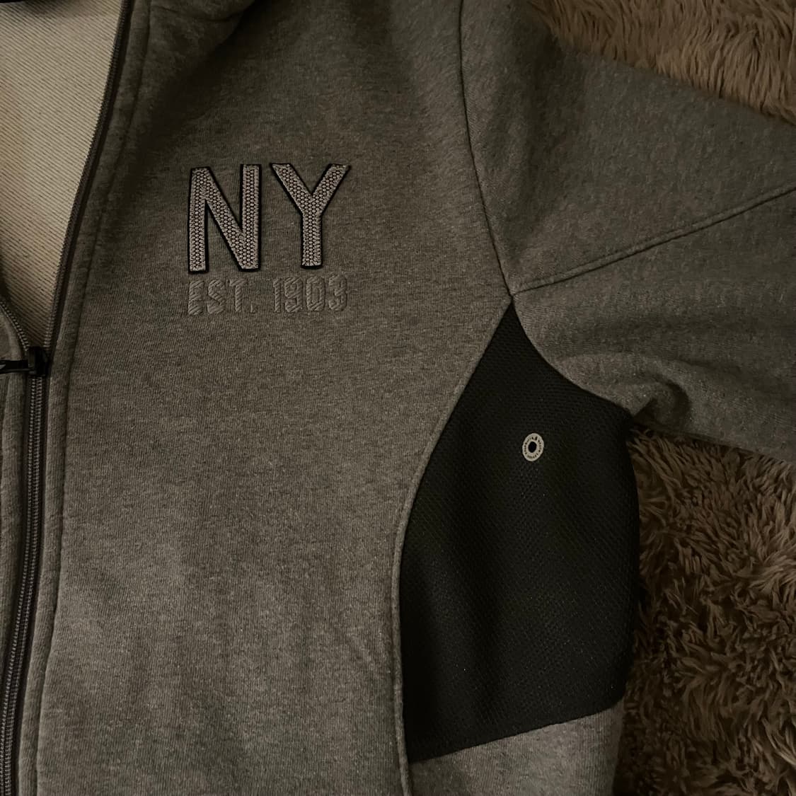 MLB 그레이 후드집업 상품이미지4