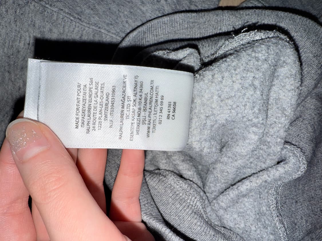 폴로 랄프로렌 니트 그레이 S 상품이미지6