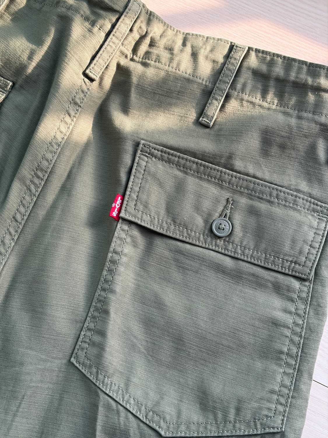 levis 리바이스 매장판 퍼티그 카고 올리브 팬츠 30 상품이미지4