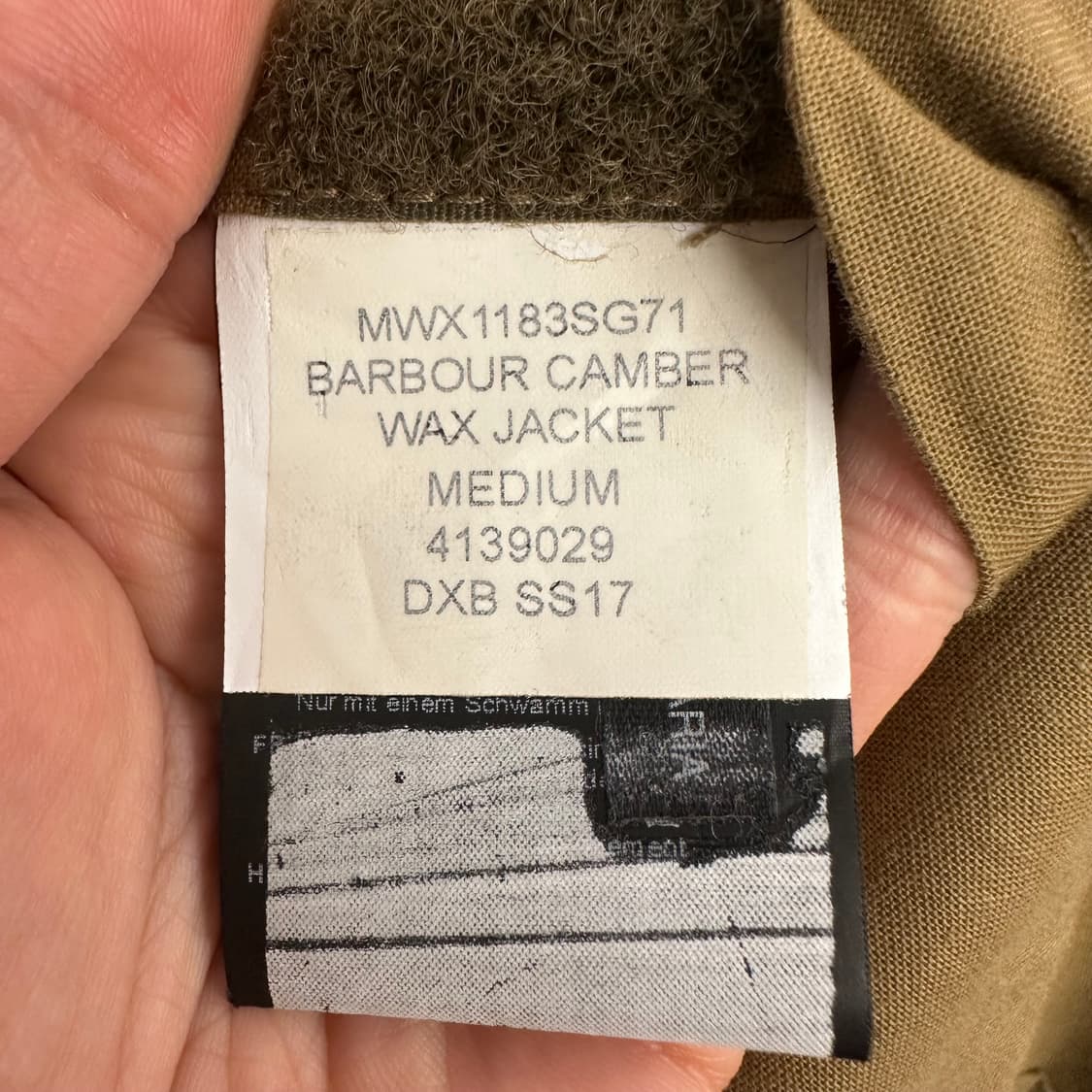 바버 캠버 왁스 자켓 상품이미지9