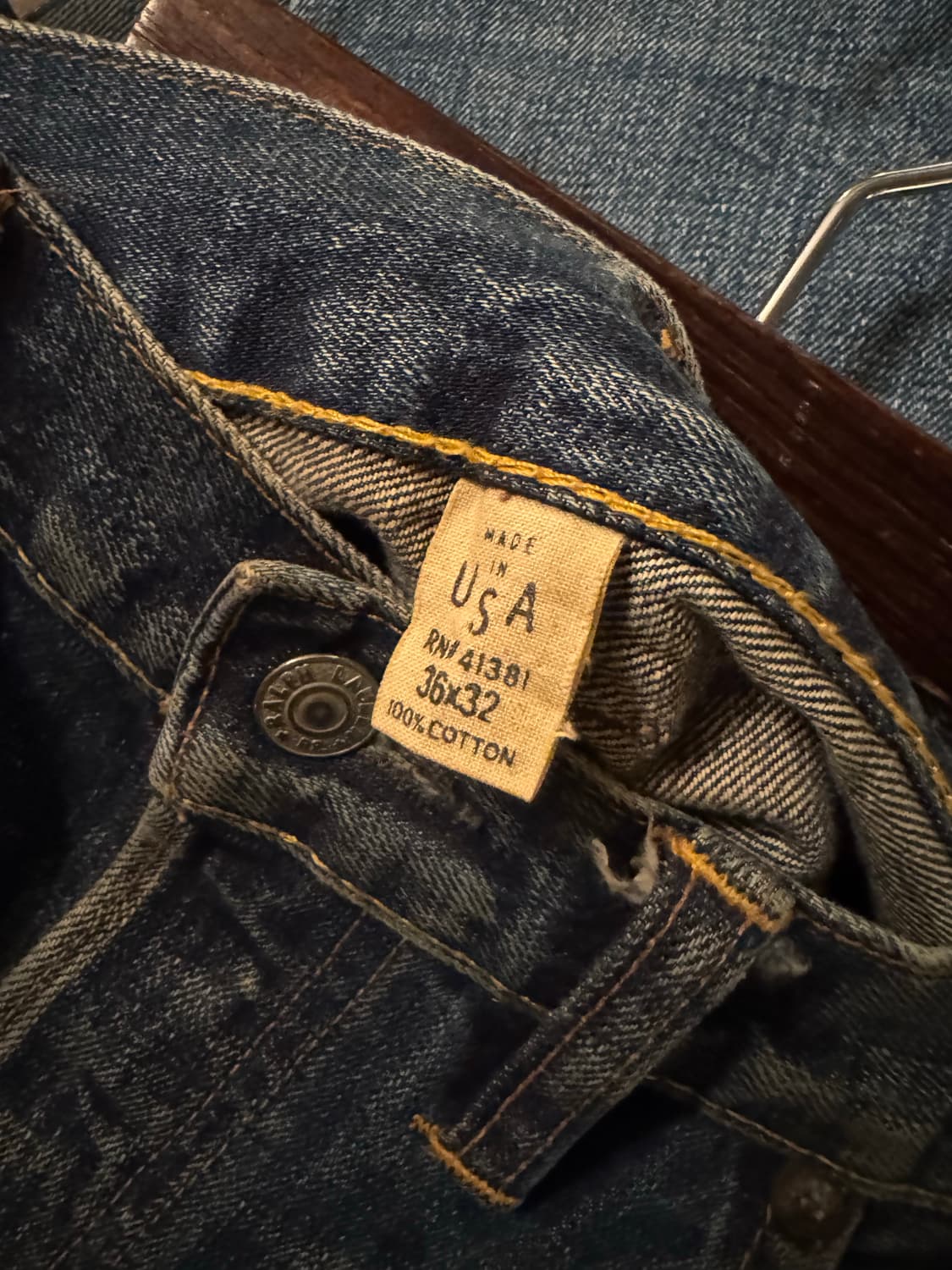 RRL 5 pocket denim 더블알엘 파이브포켓 데님 상품이미지6