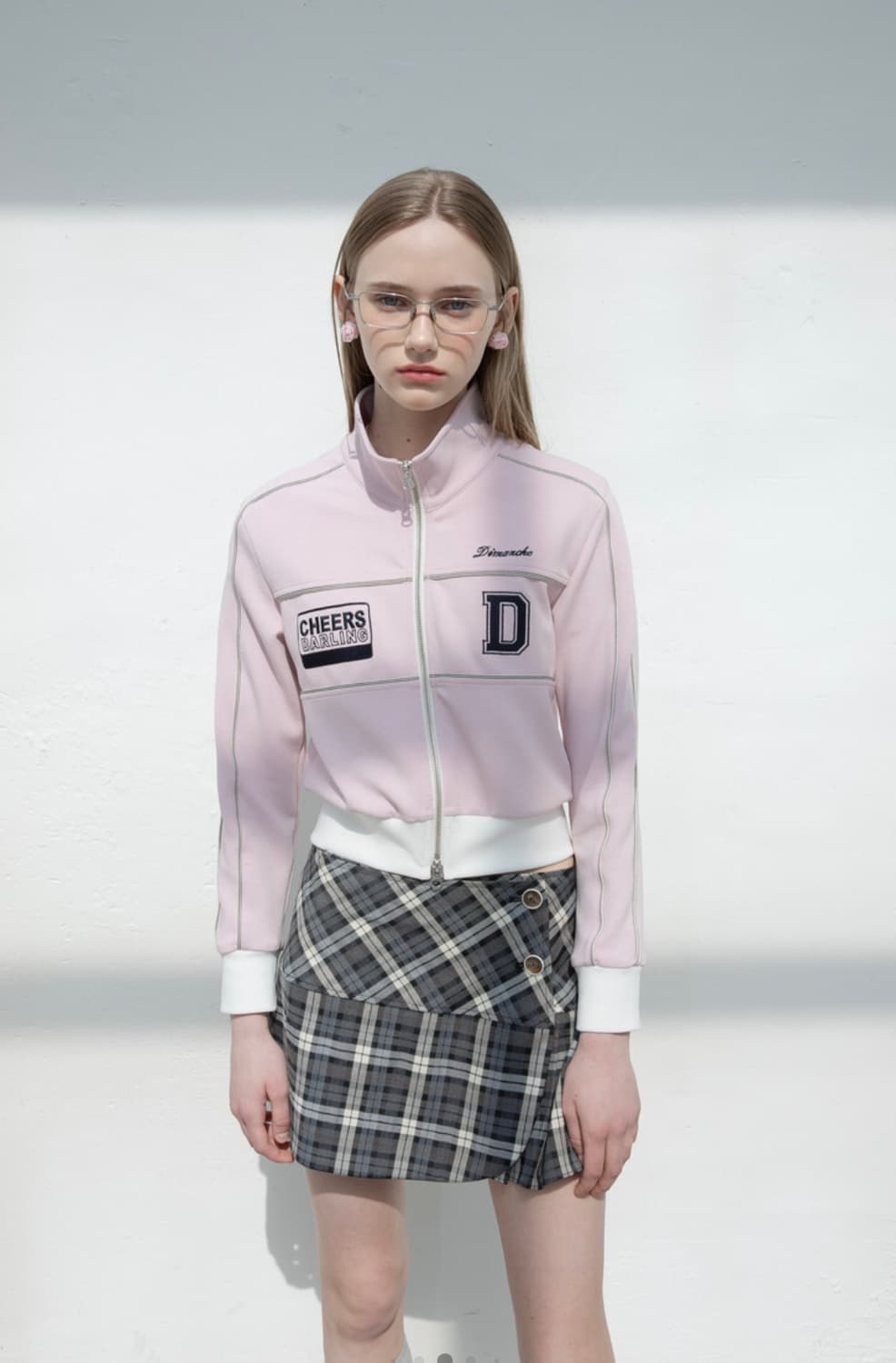 디망쉬 트랙탑 핑크 상품이미지6