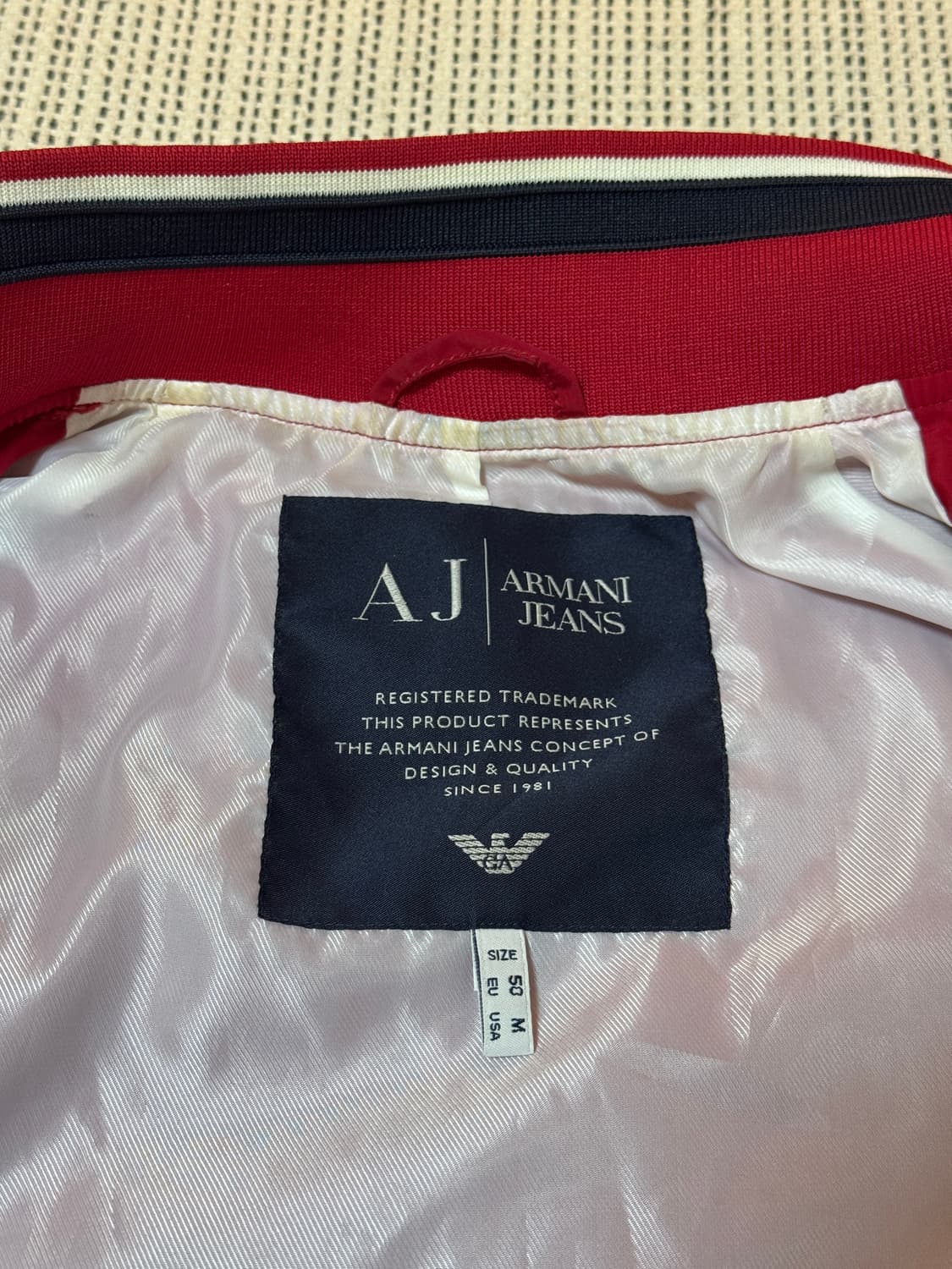 아르마니 진스 봄버 자켓 상품이미지5