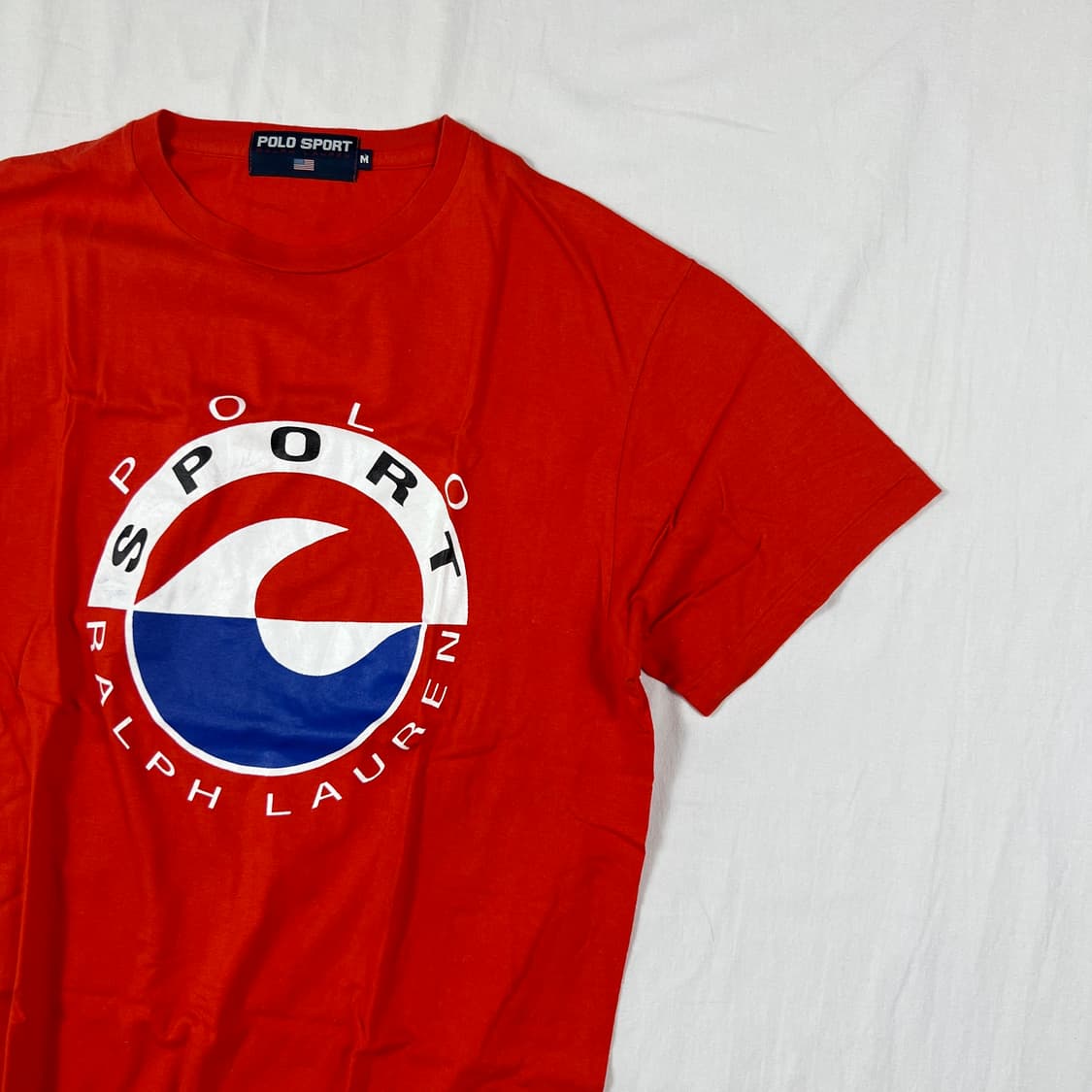 90‘s 폴로스포츠 polo sport 스펠아웃 반팔티 상품이미지3