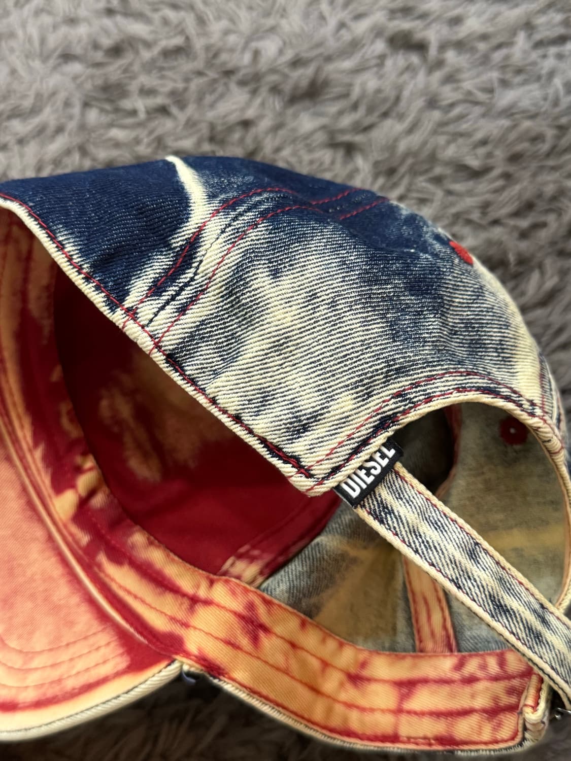 디젤 C세이몬 볼캡 초판 2사이즈 상품이미지5