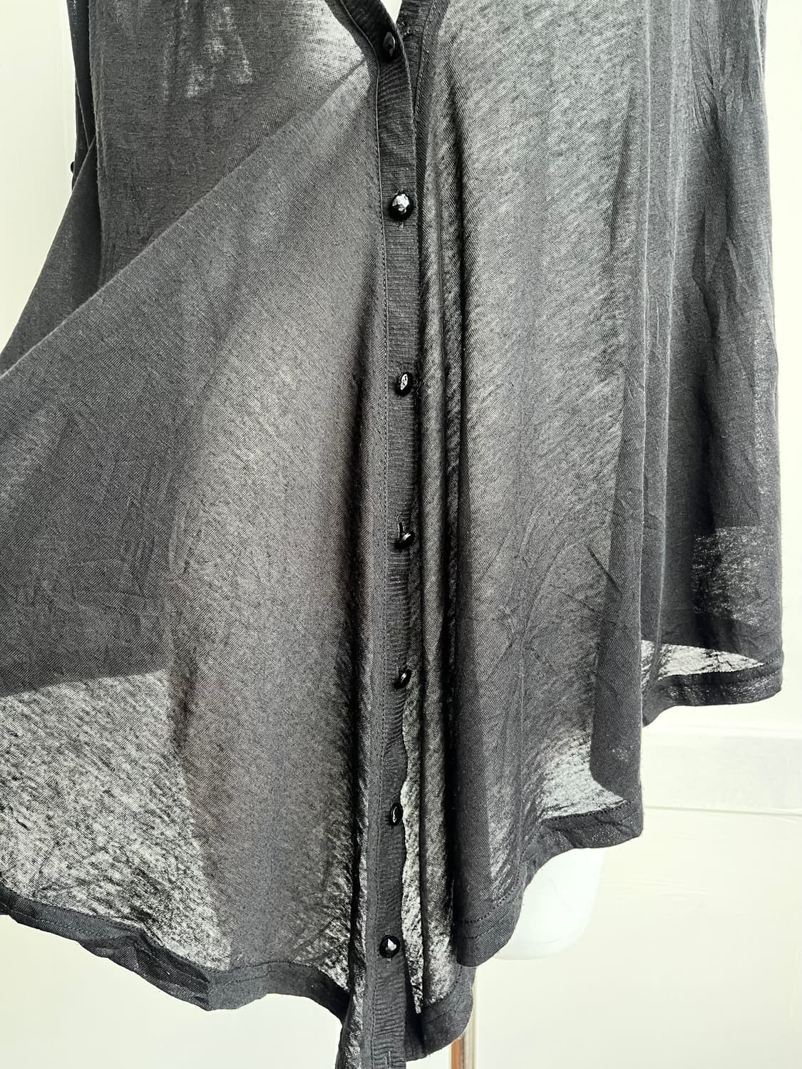 LIZ LISA doll 고스 무드 백 레이스 블랙 가디건 상품이미지4