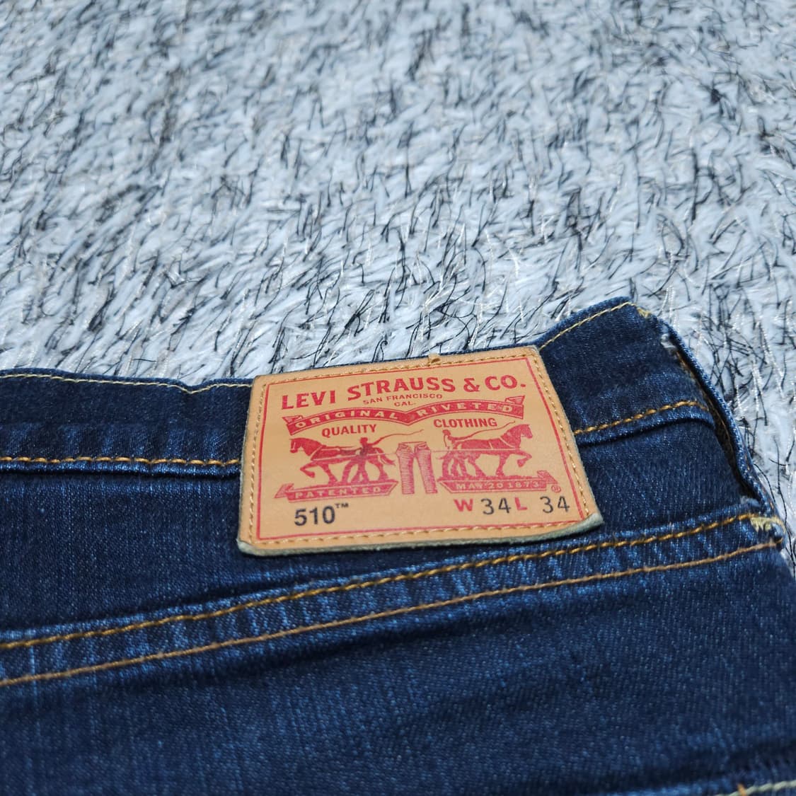 리바이스510) 34/34 남자 슬림청바지 / 왕눈이샵 상품이미지6