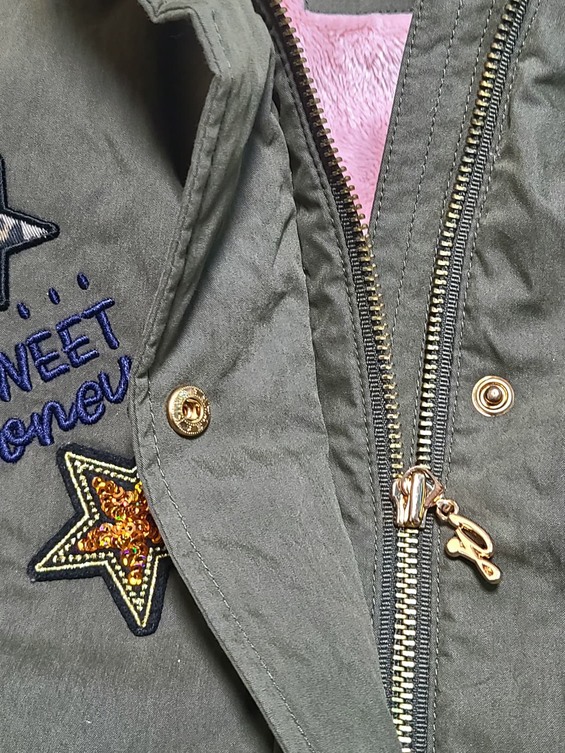 Guess 여아 덕다운  롱패딩 155  - 75 상품이미지2