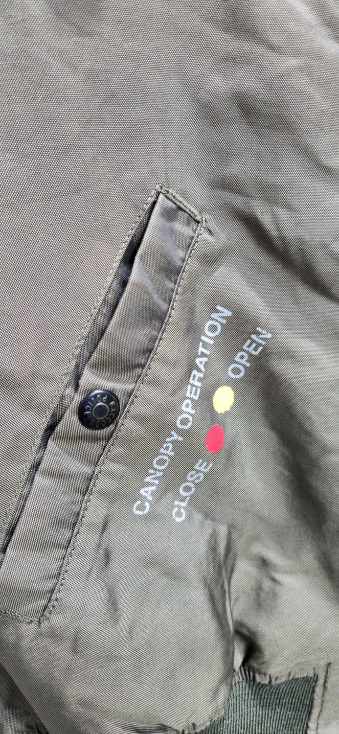 US AIRFORCE 플라이트 항공 파일럿 조끼 상품이미지4