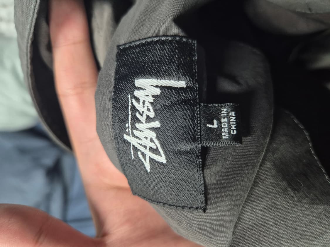 스투시 바람막이 L사이즈 블랙 최상급 상품이미지5