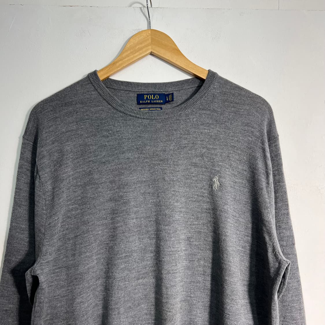 폴로랄프로렌 메리노 울100 니트 L (세탁완료) 상품이미지2