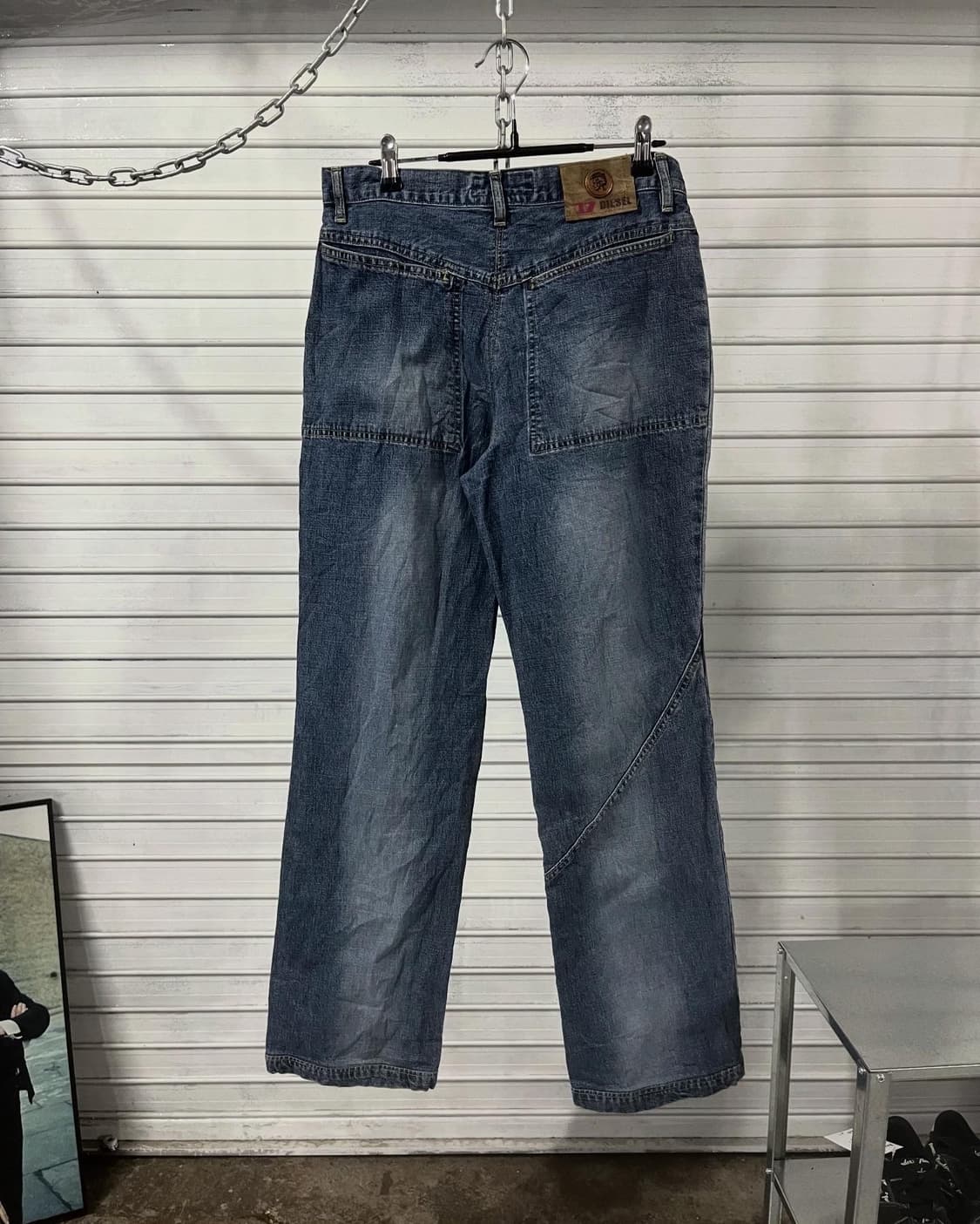 Diesel semi flare jean 상품이미지4