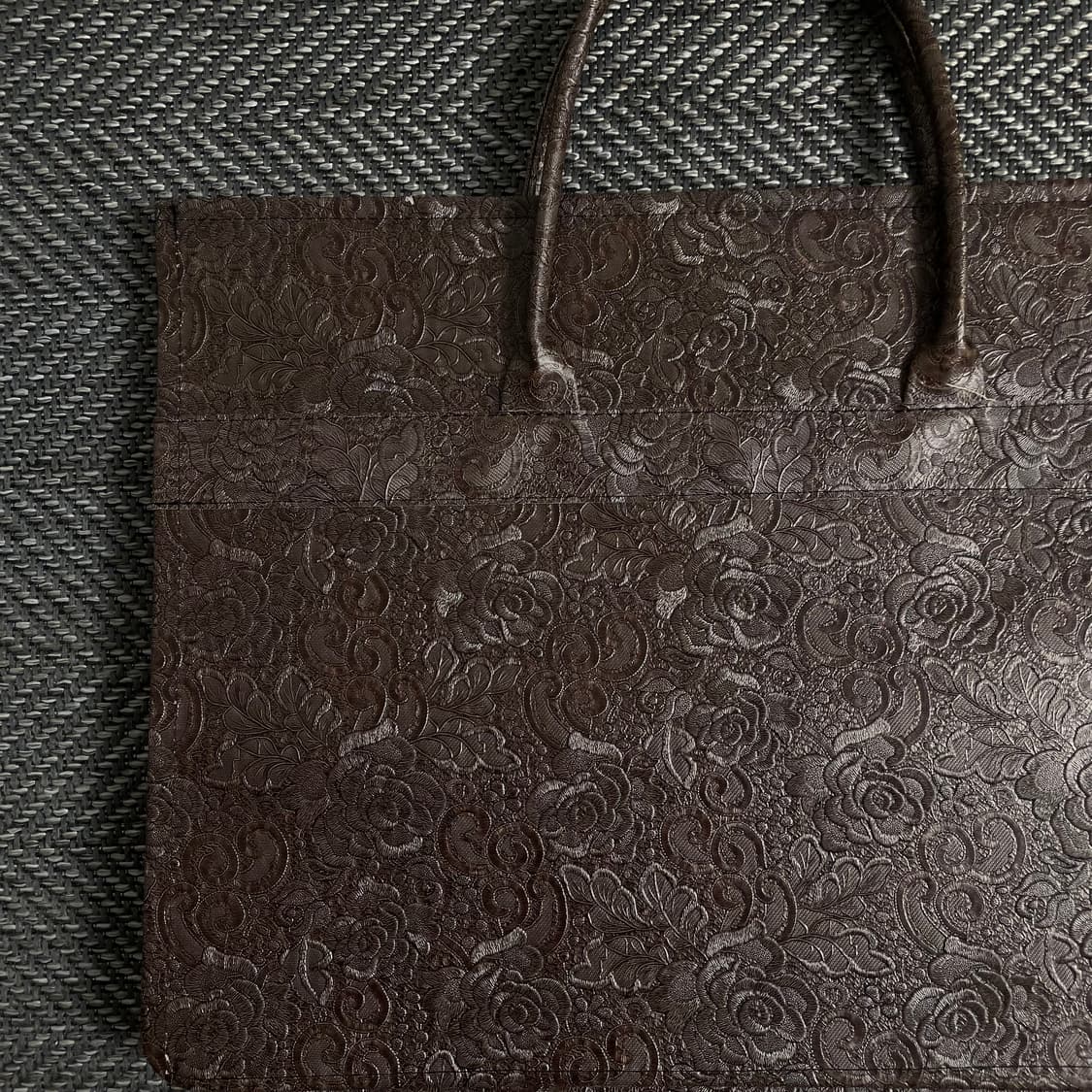 빈티지 소가죽 페이즐리 레더 도트백 o 3018 상품이미지2