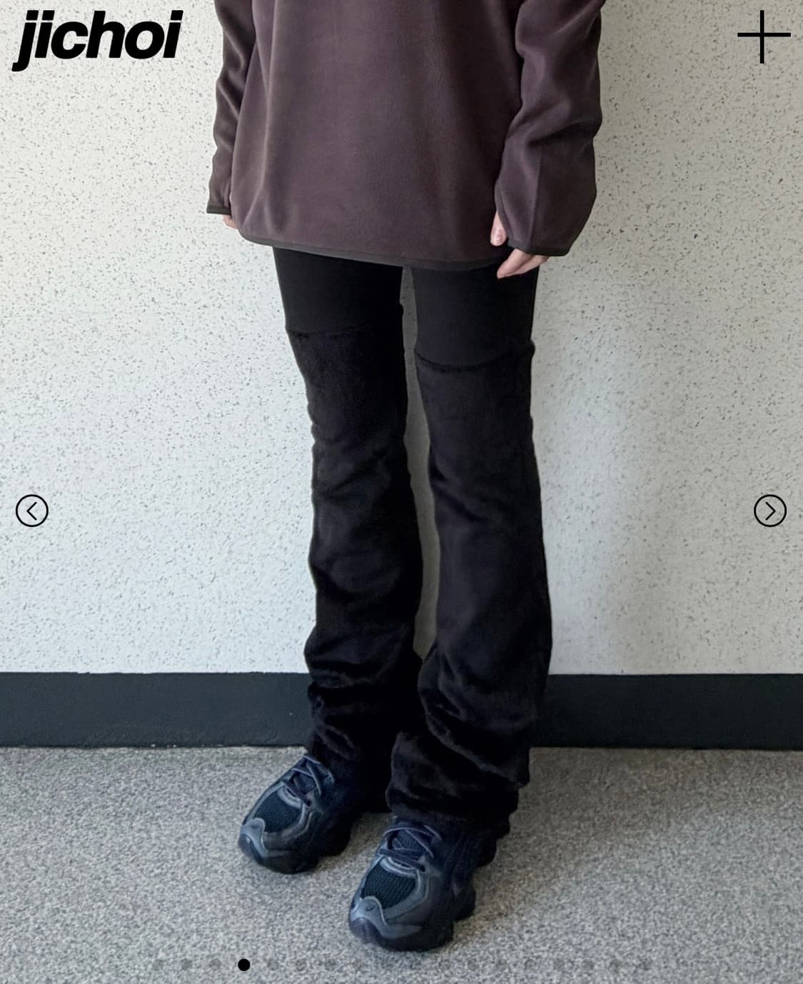 지초이 컴포트 25-004 FLEECE BOA LEGGINGS  상품이미지1