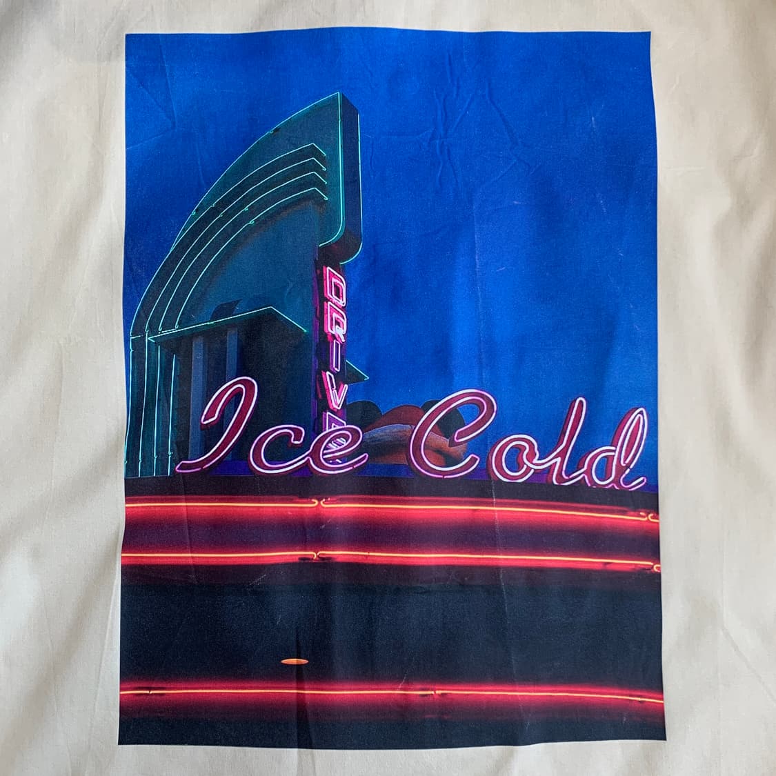 백넘버 ICECOLD 프린팅 셔츠 1714 상품이미지6