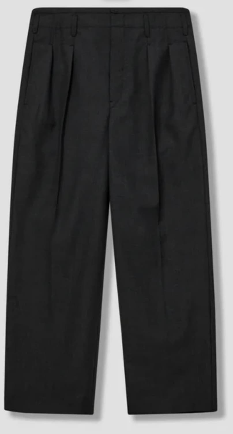 르메르 24FW 더블 플리츠 팬츠 슬랙스 다크그레이/46 상품이미지2