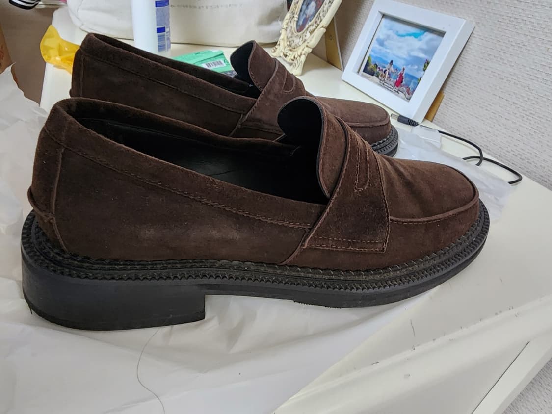 stu office 스웨이드 페니 로퍼(44) 상품이미지4