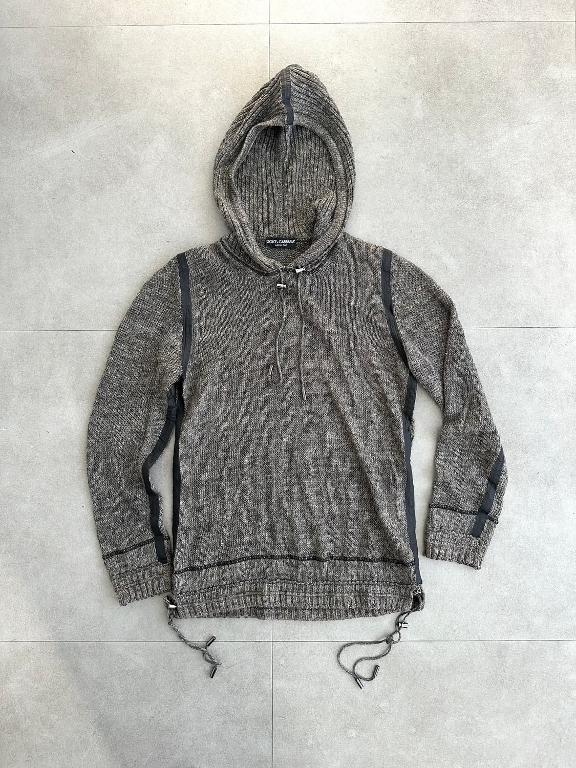 돌체앤가바나 아카이브 비니핏 후드 니트 상품이미지2