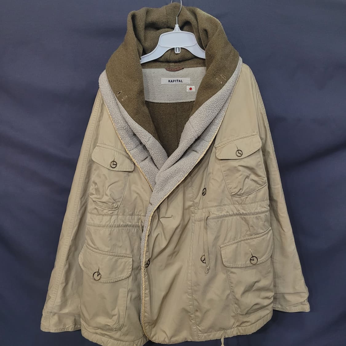 KAPITAL 캐피탈 밀리터리 아카이브 링코트 상품이미지10
