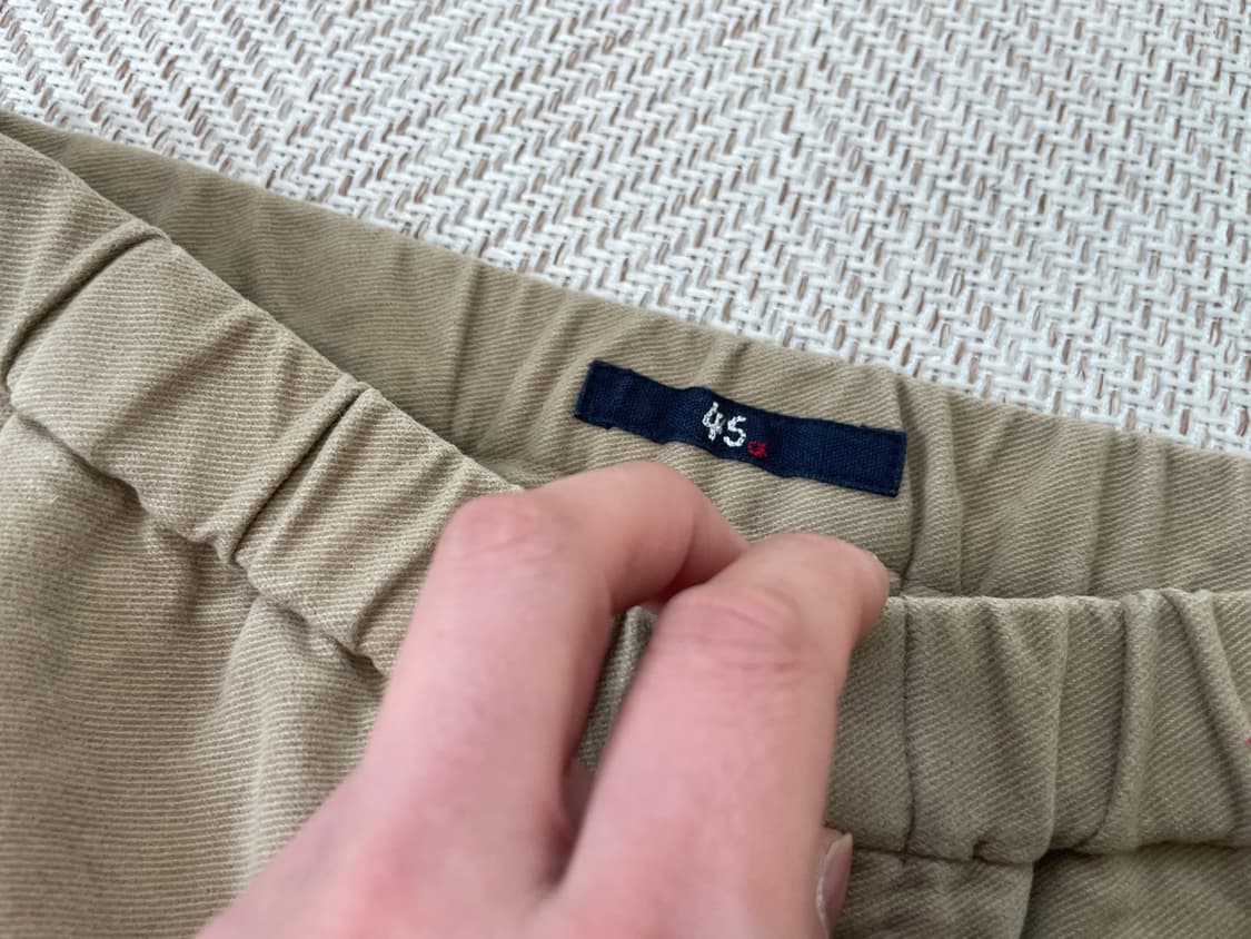 45rpm 브라운 코튼 팬츠  J03886 상품이미지3