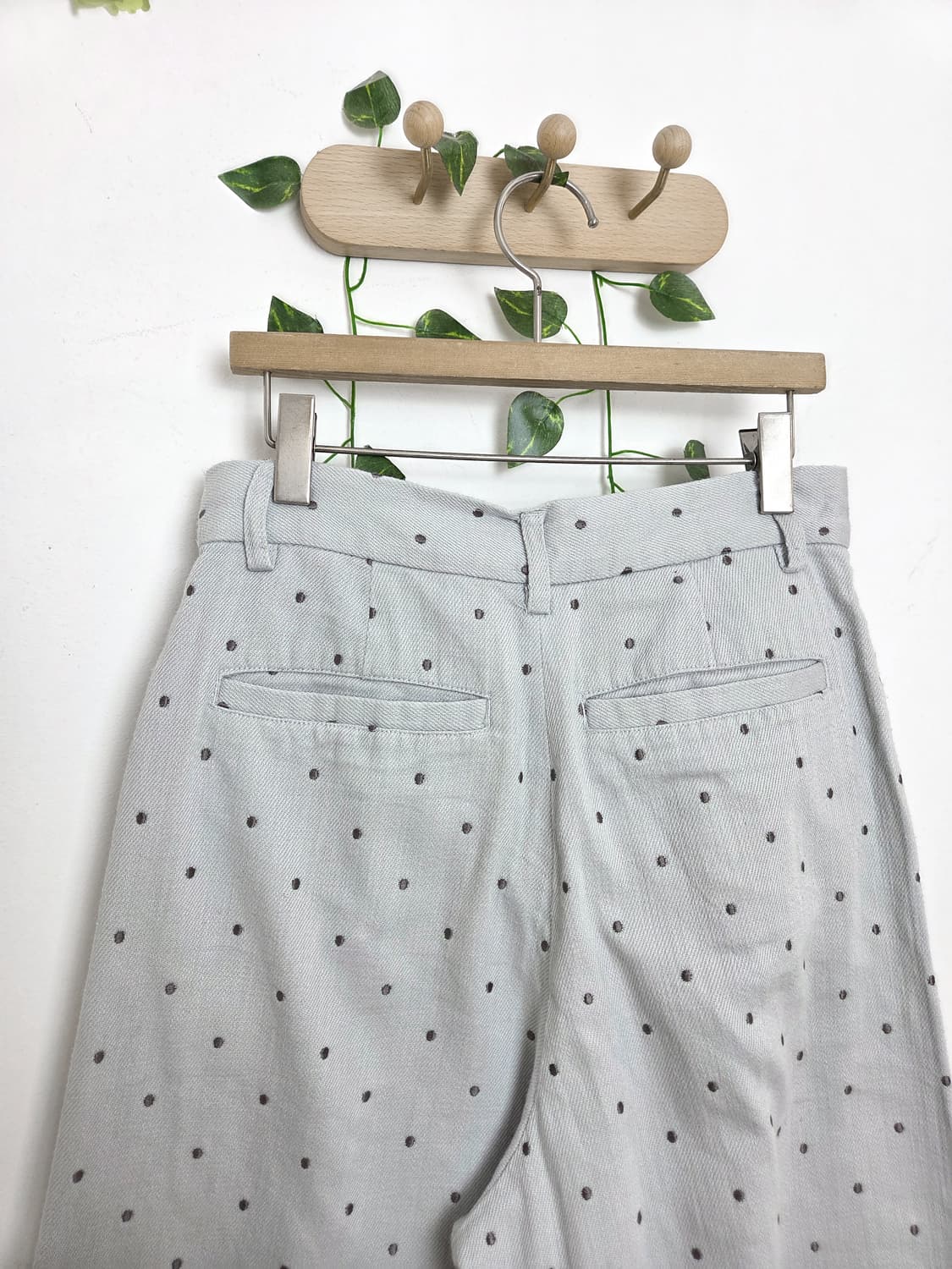 도트 자수 팬츠 상품이미지6