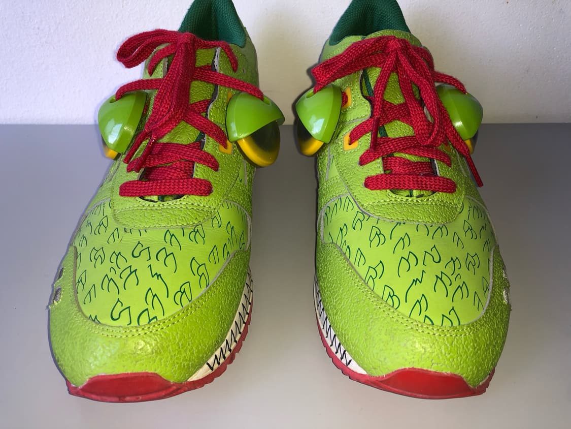 아식스 Asics X ALIFE 젤 라이트 III 그린 몬스터 275 상품이미지4