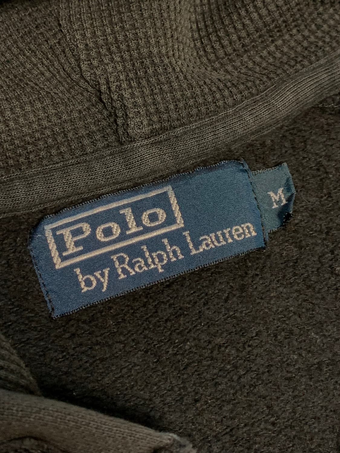 폴로 빅포니 후드집업 블랙 상품이미지5