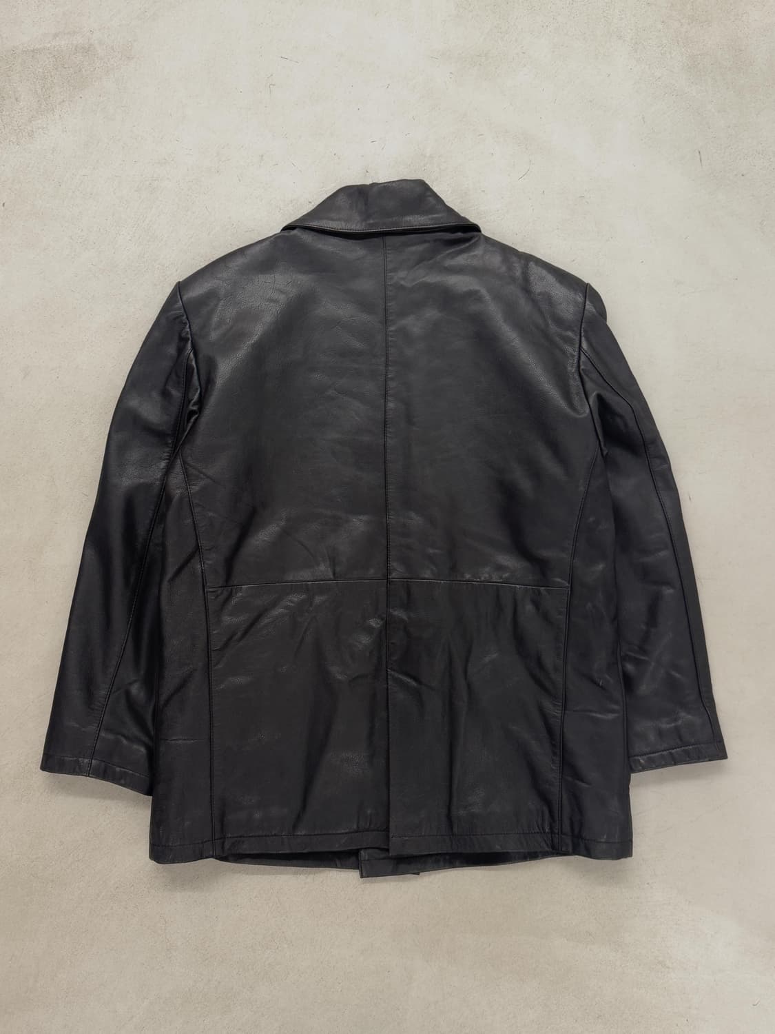 80s Michael Lawrence 레더 코트 상품이미지6