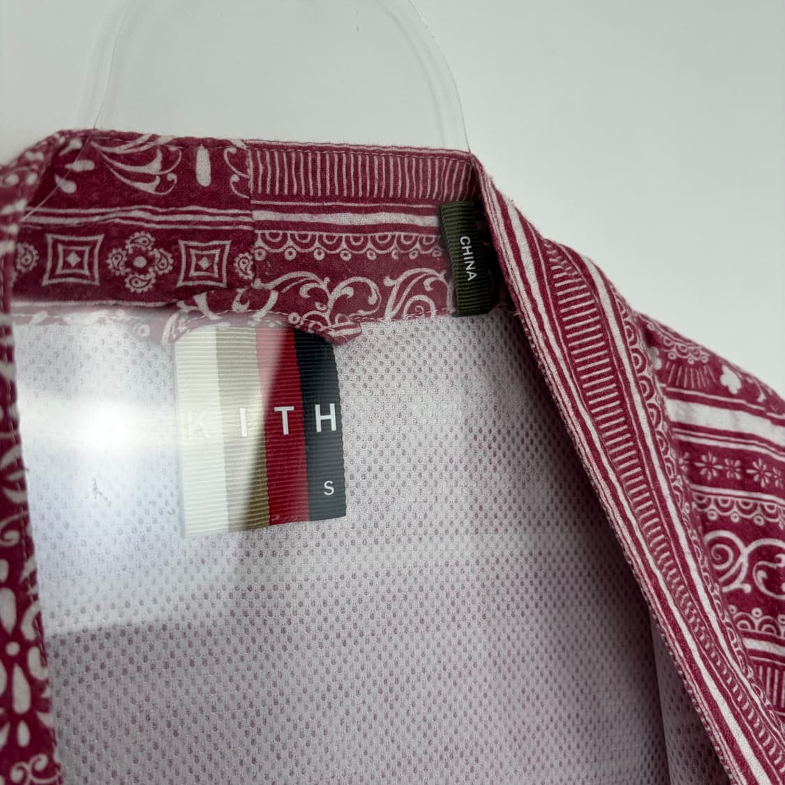 Kith 키스 패치워크 반다나 자켓 가디건 기모노 한텐 상품이미지3