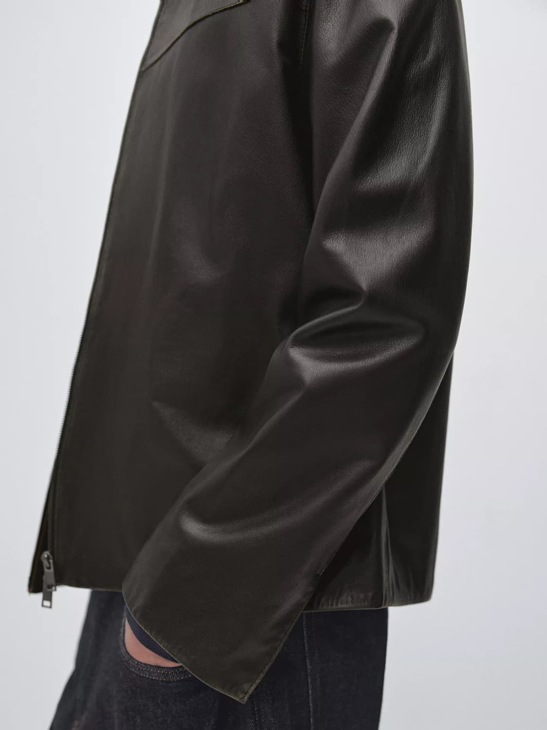 마시모두띠 가죽자켓 M (새상품) 상품이미지5