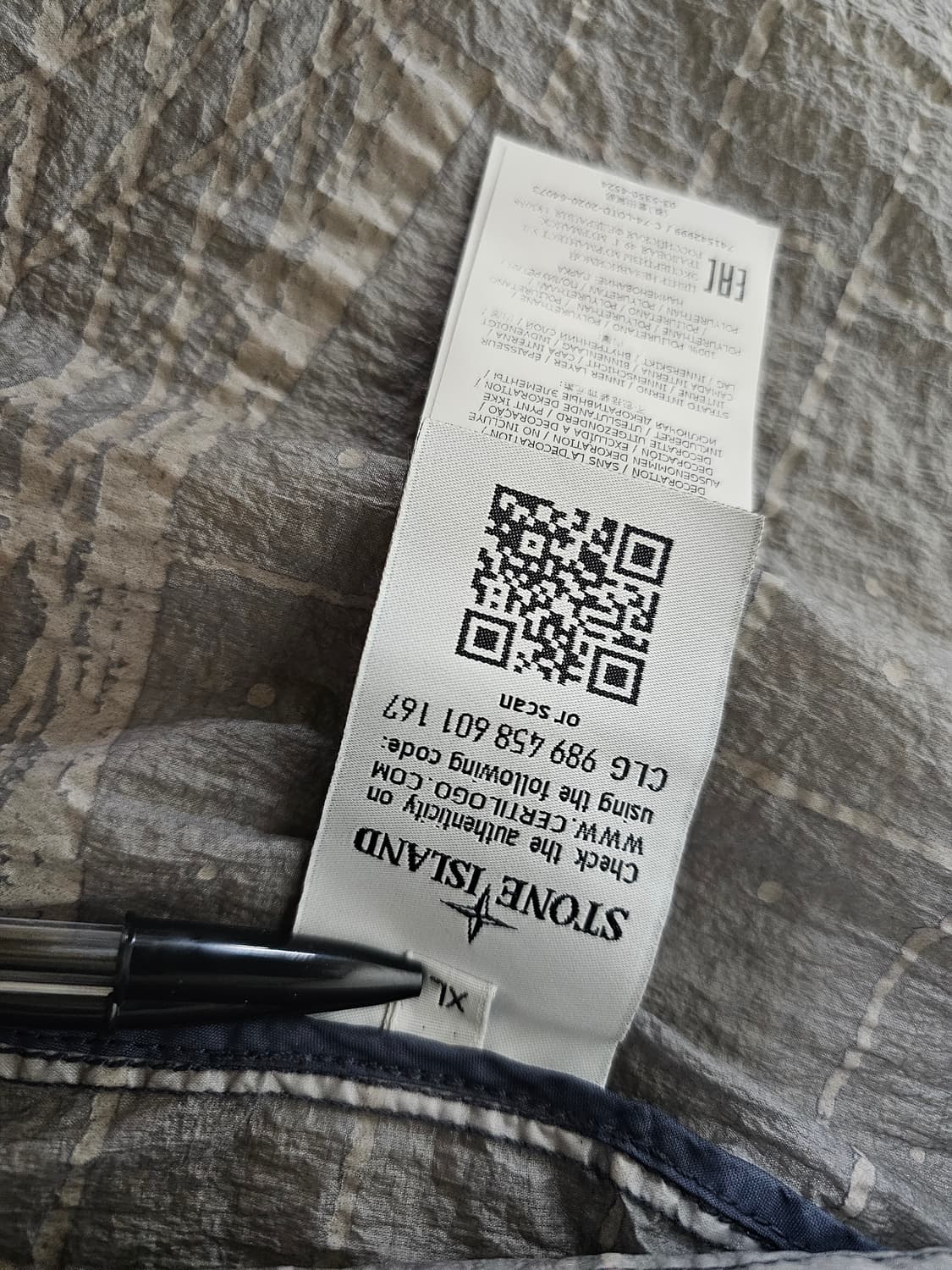 스톤아일랜드 REFLECTIVE GRID ON LAMY-TC 자켓 상품이미지10