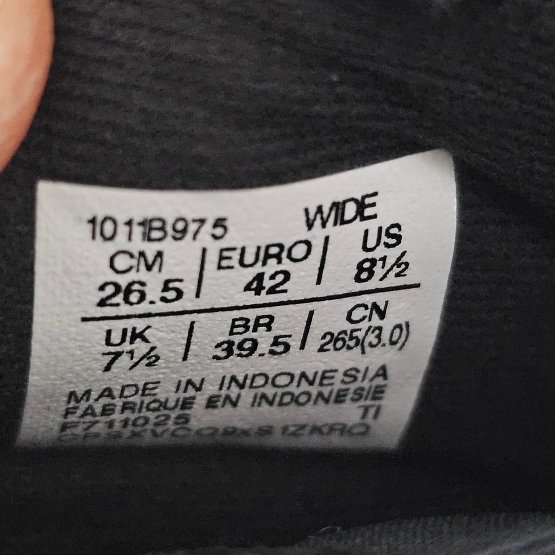 265 2E 와이드 새제품) 아식스 노바블라스트 5 블랙 런닝화 러닝화 상품이미지3