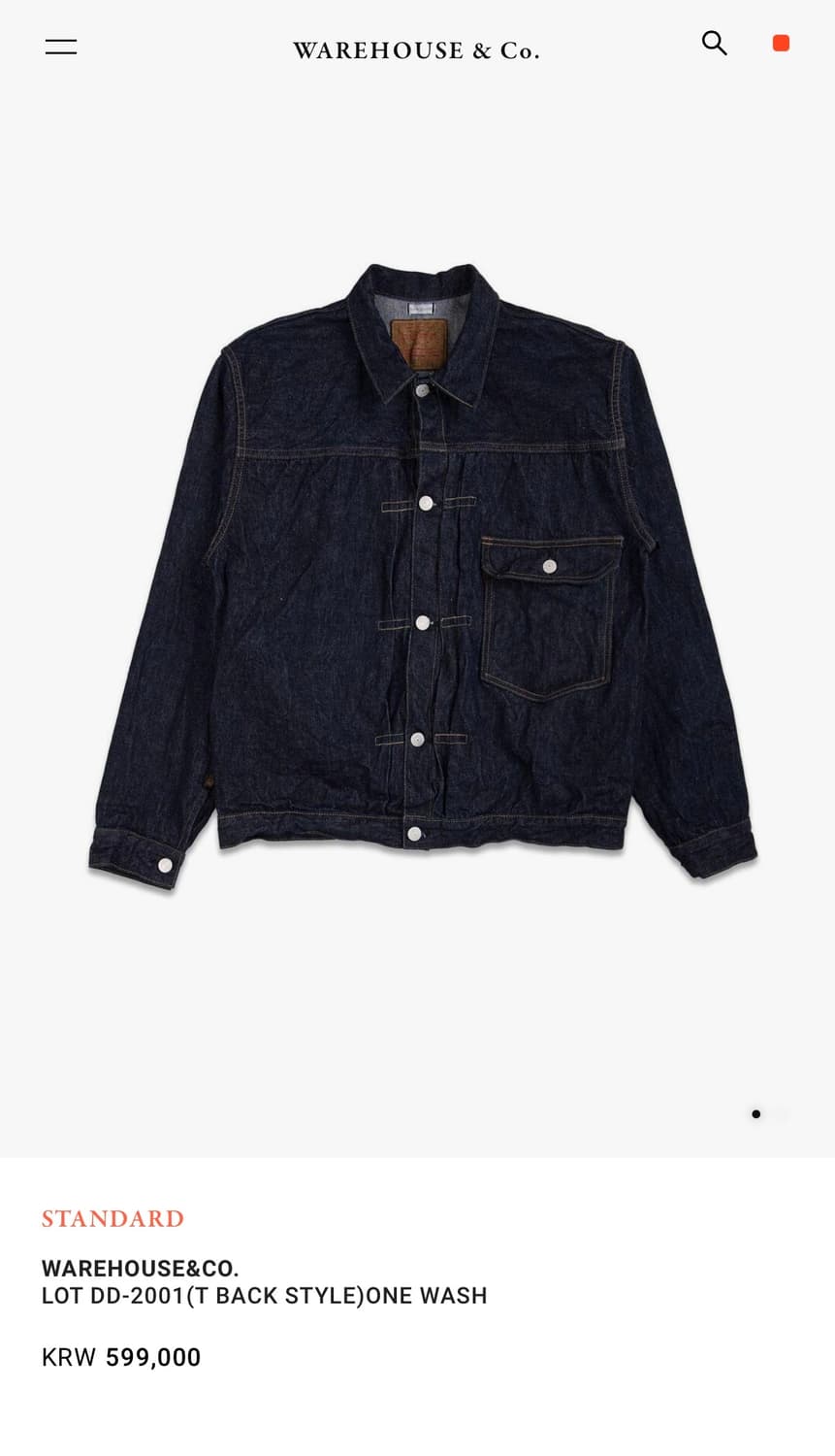 웨어하우스 덕디거 DD-2001(T BACK STYLE) 38 상품이미지1