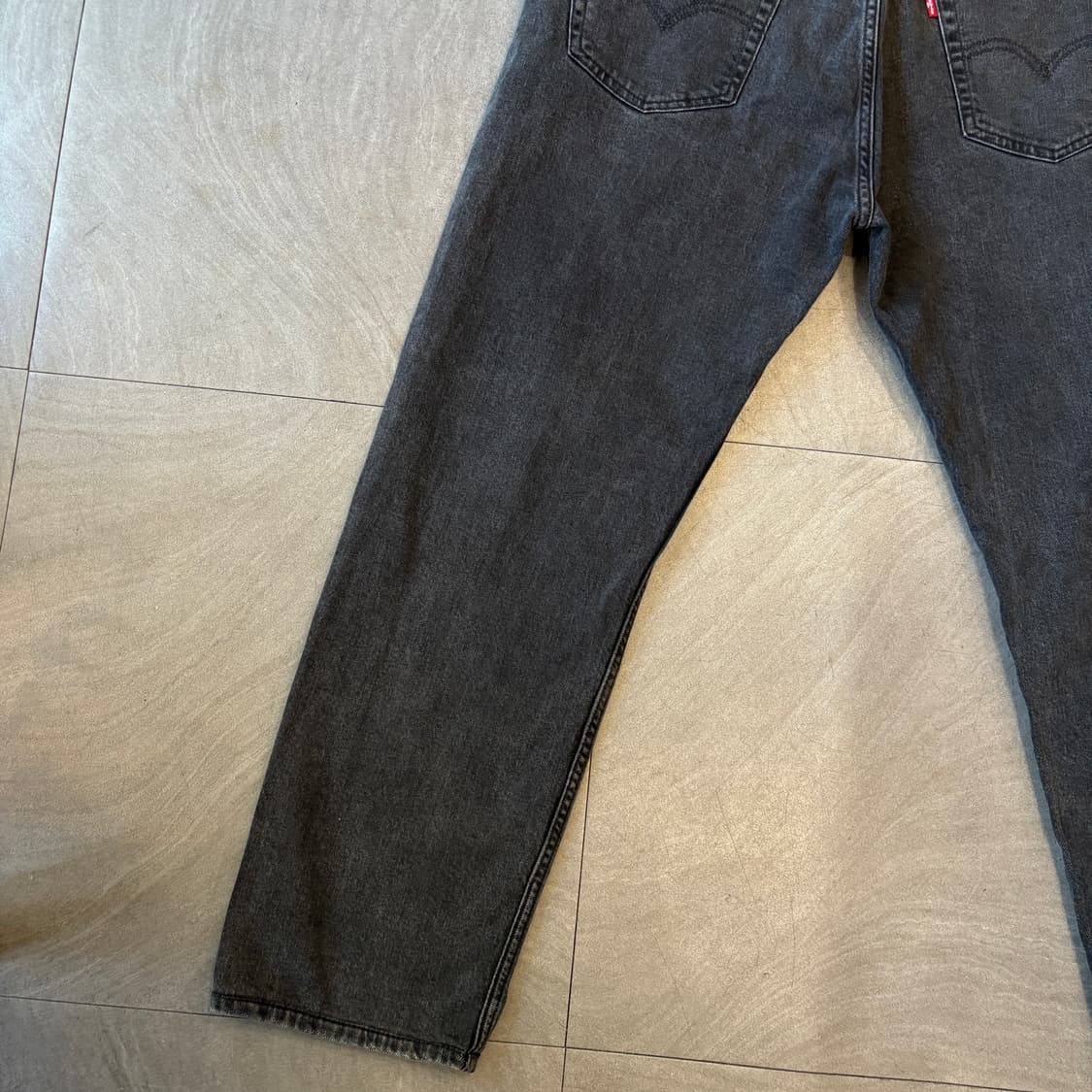 리바이스 정품 505 데님 블랙 팬츠 바지 상품이미지8