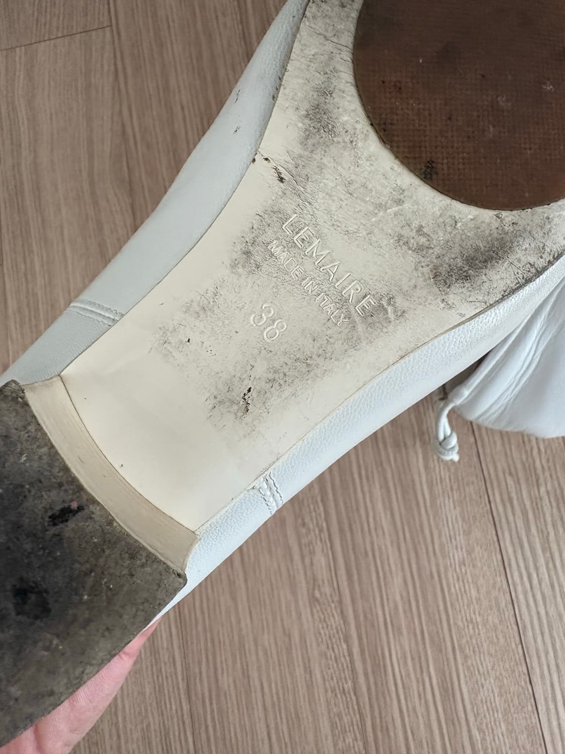 Lemaire 르메르 소프트 레더 힐 로퍼 38 상품이미지8