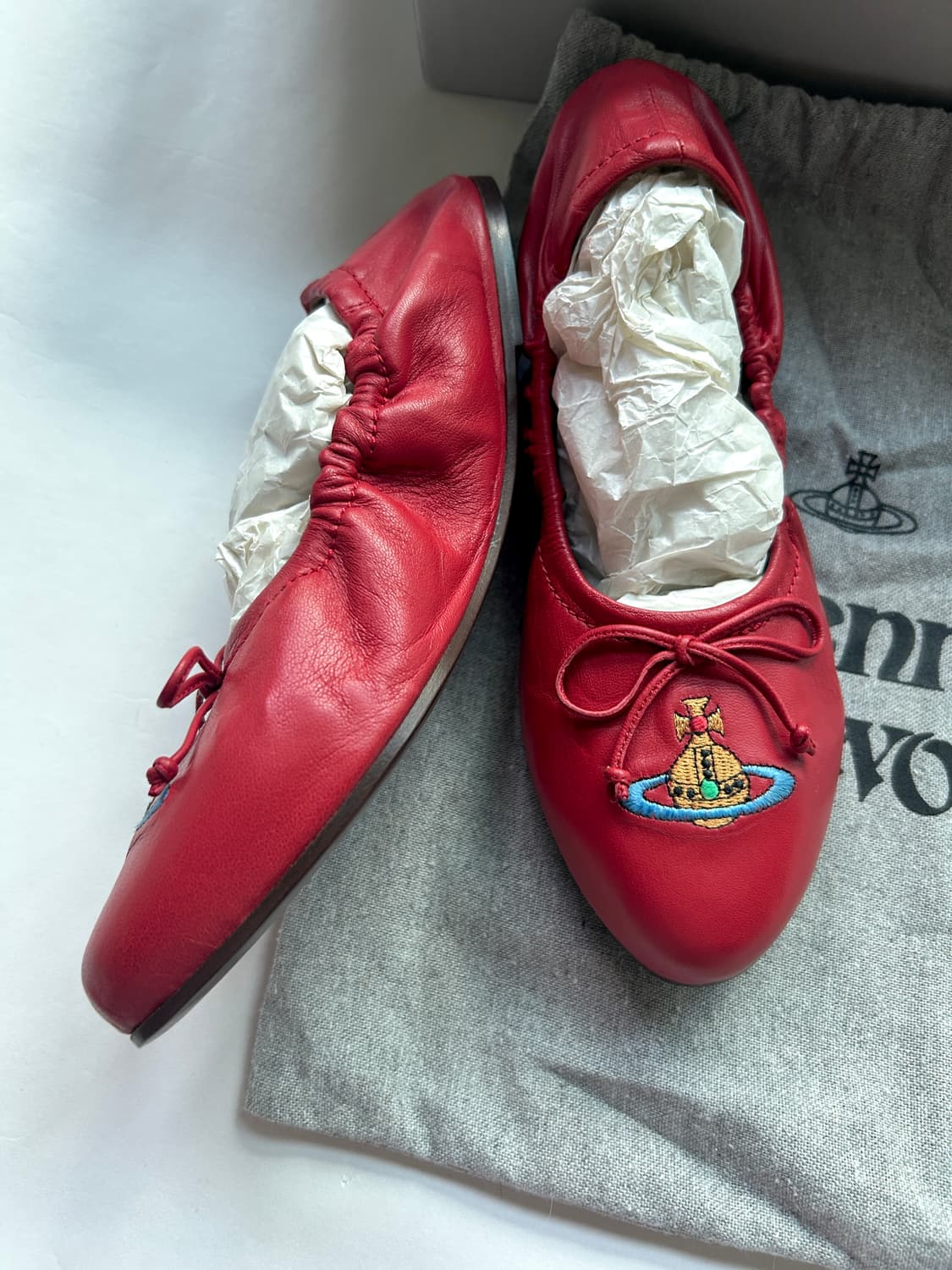 비비안웨스트우드 Vivienne Westwood ORB 발레리나 플렛슈즈 상품이미지5