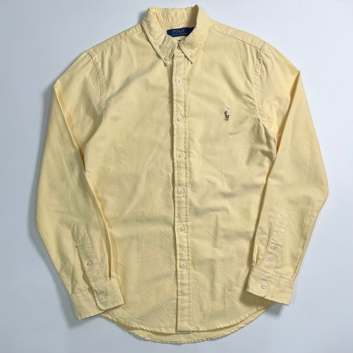폴로 랄프로렌 옐로우 옥스포드 셔츠  상품이미지1