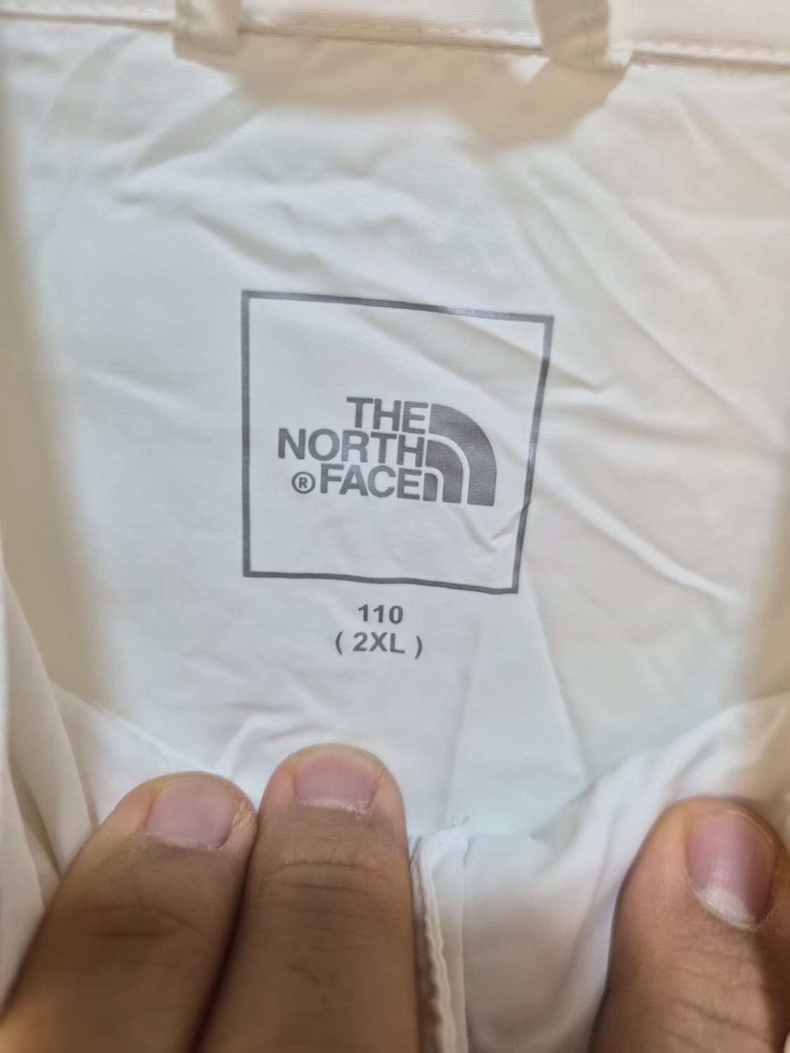 2XL/110) 노스페이스 경량 바람막이 팝니다 상품이미지3