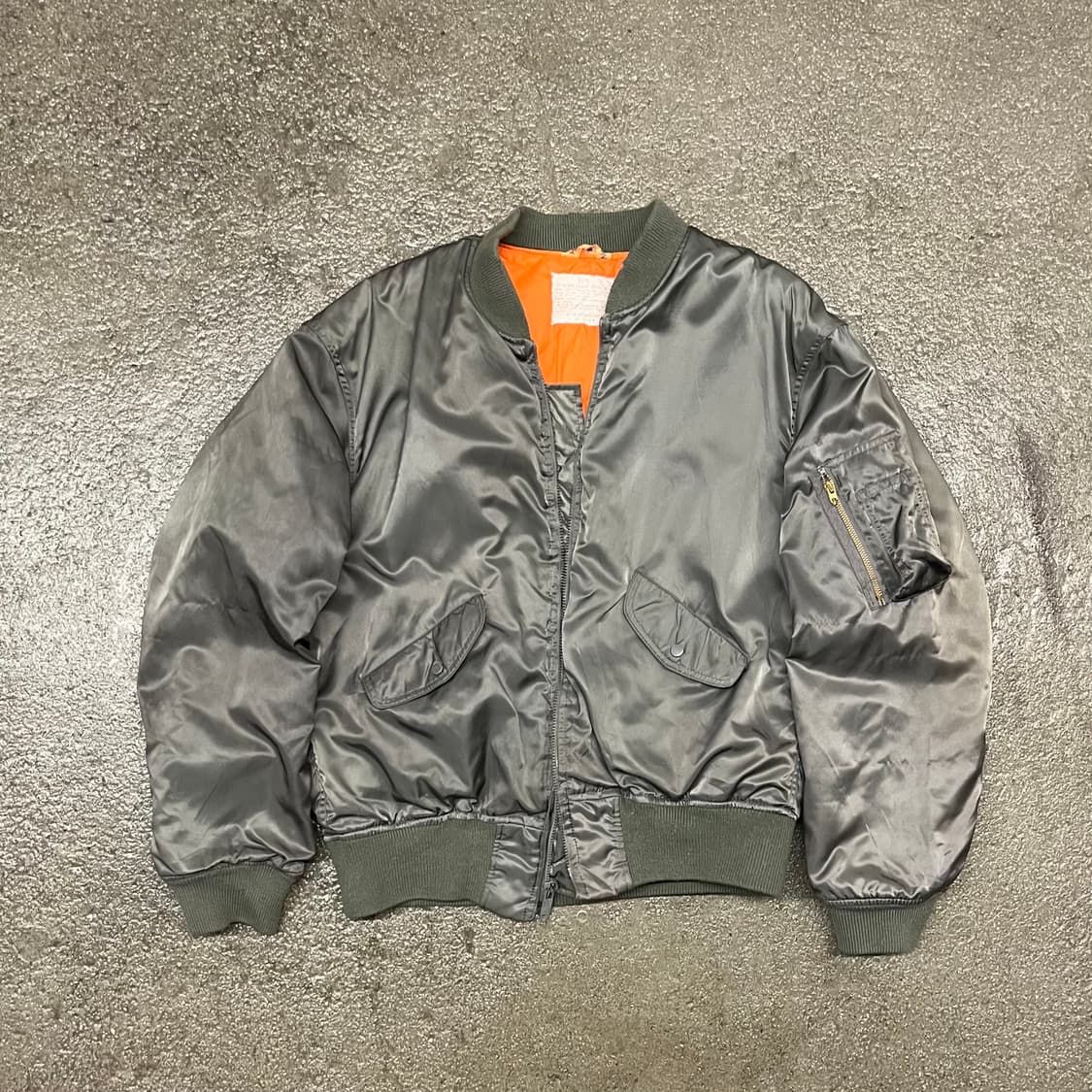 90s 휴스턴 ma-1 플라이트 자켓 (105) 상품이미지1